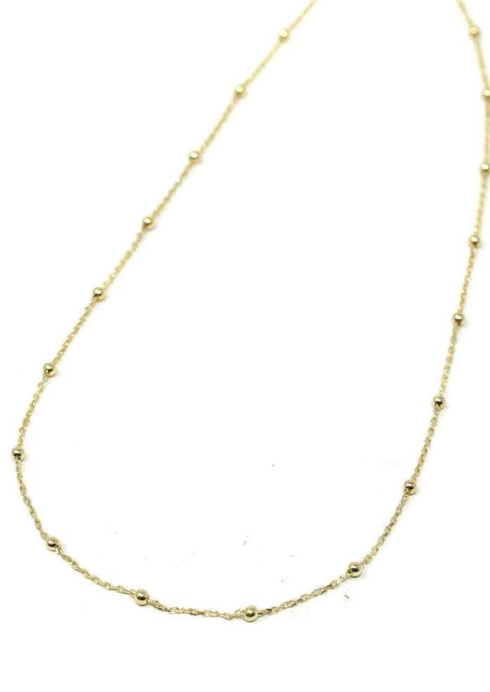 Gold 20" Baby Ball Chain-Gold 20" Baby Ball Chain-Cali Moon Boutique, Plainville Connecticut