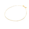 The Vivian Box Chain Necklace-A dainty classic everyday necklace. Wear alone, layered or add a charm from our charm bar!-Cali Moon Boutique, Plainville Connecticut