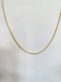 The Vivian Box Chain Necklace-A dainty classic everyday necklace. Wear alone, layered or add a charm from our charm bar!-Cali Moon Boutique, Plainville Connecticut