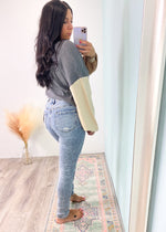 'Skyler' Vervet High Waist Light Wash Distressed Skinny Jeans-These skinny jeans have just the right amount of distressing with the best light wash color! Wear them all year with your oversized sweaters and boots in the Fall or with your tanks & sandals in the Summer! Vervet Jeans-Cali Moon Boutique, Plainville Connecticut