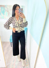 'Charlie' Vervet Black Wide Leg Cropped Jeans-These cropped, wide leg jeans are one our customer favorite styles and now they are available in solid black! The cropped styles shows off your Fall boots/booties; they are also perfect for sneakers and sandals in the warmer seasons!-Cali Moon Boutique, Plainville Connecticut