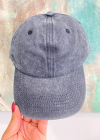 Vintage Mineral Washed Baseball Hats-A bewitching accessory for the Halloween lover! Show off your witchy side in this foam black and white trucker style hat.-Cali Moon Boutique, Plainville Connecticut