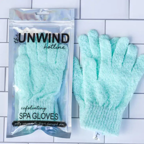 Mint Exfoliating Gloves-Mint Exfoliating Gloves-Cali Moon Boutique, Plainville Connecticut