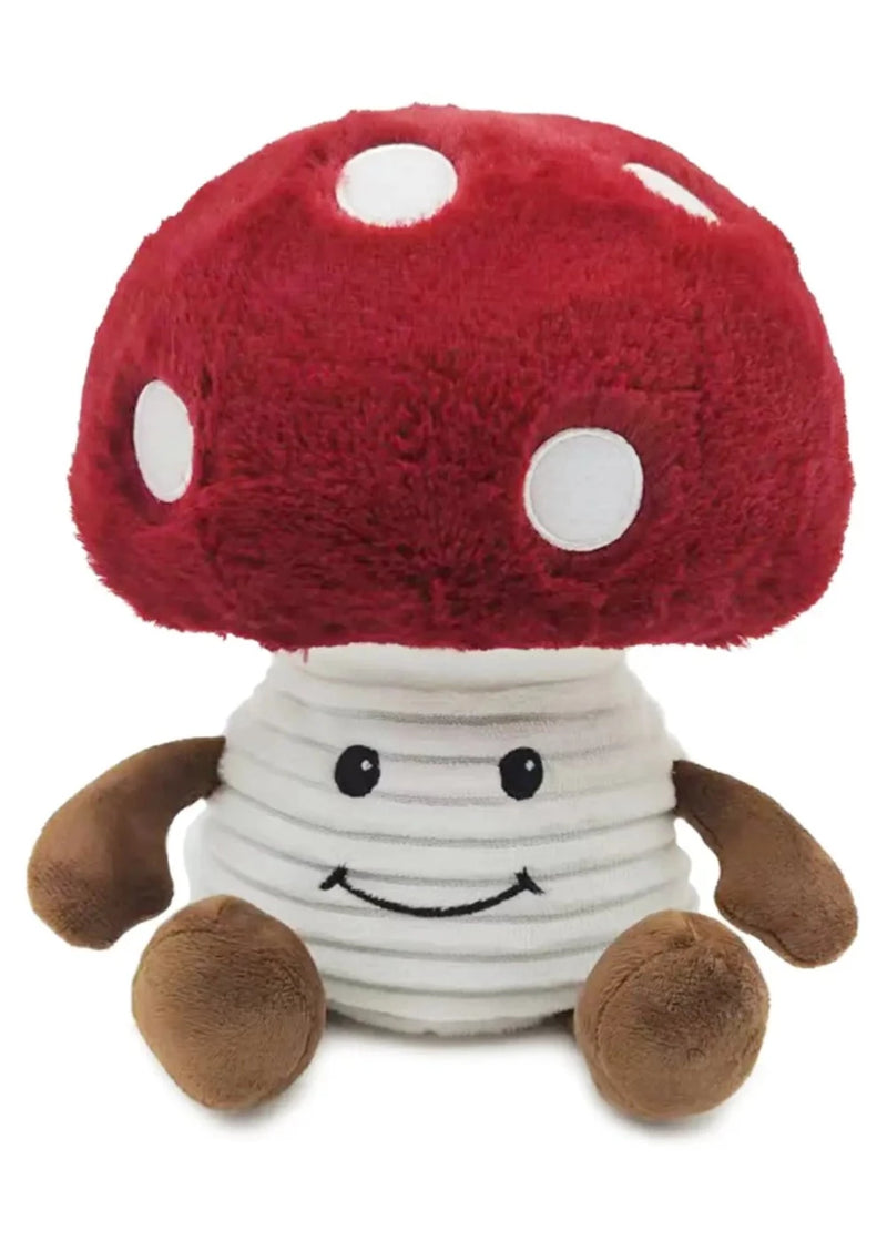 Mushroom Warmies-13" Full Size-Warmies® are the world’s best fully heatable soft toys and gifts. Warmies are filled with all-natural flaxseed and real dried French lavender. Warmies are great stress & anxiety relievers, calming sleep aids, and are naturally weighted to provide a relaxing sensory experience.-Cali Moon Boutique, Plainville Connecticut