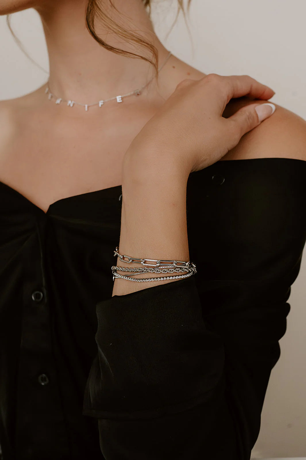 'The Clara' Mini Rope Chain Bracelet (2 Colors)-A dainty rope chain style bracelet in gold & silver for your everyday simple outfits or a layer to your stack!-Cali Moon Boutique, Plainville Connecticut