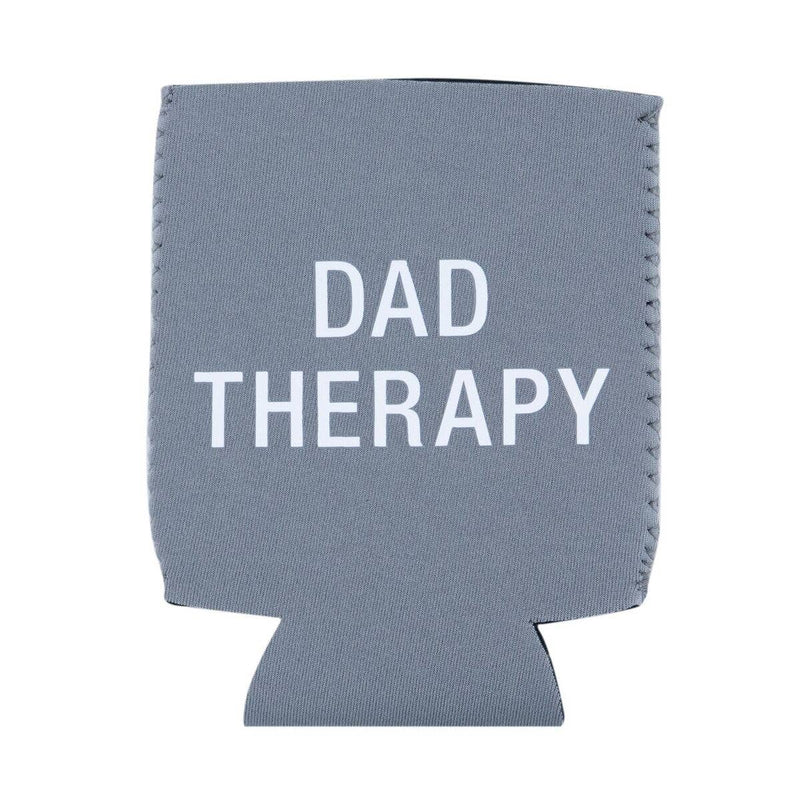 Gray 'Dad Therapy' Beer Sleeve-Cali Moon Boutique, Plainville Connecticut