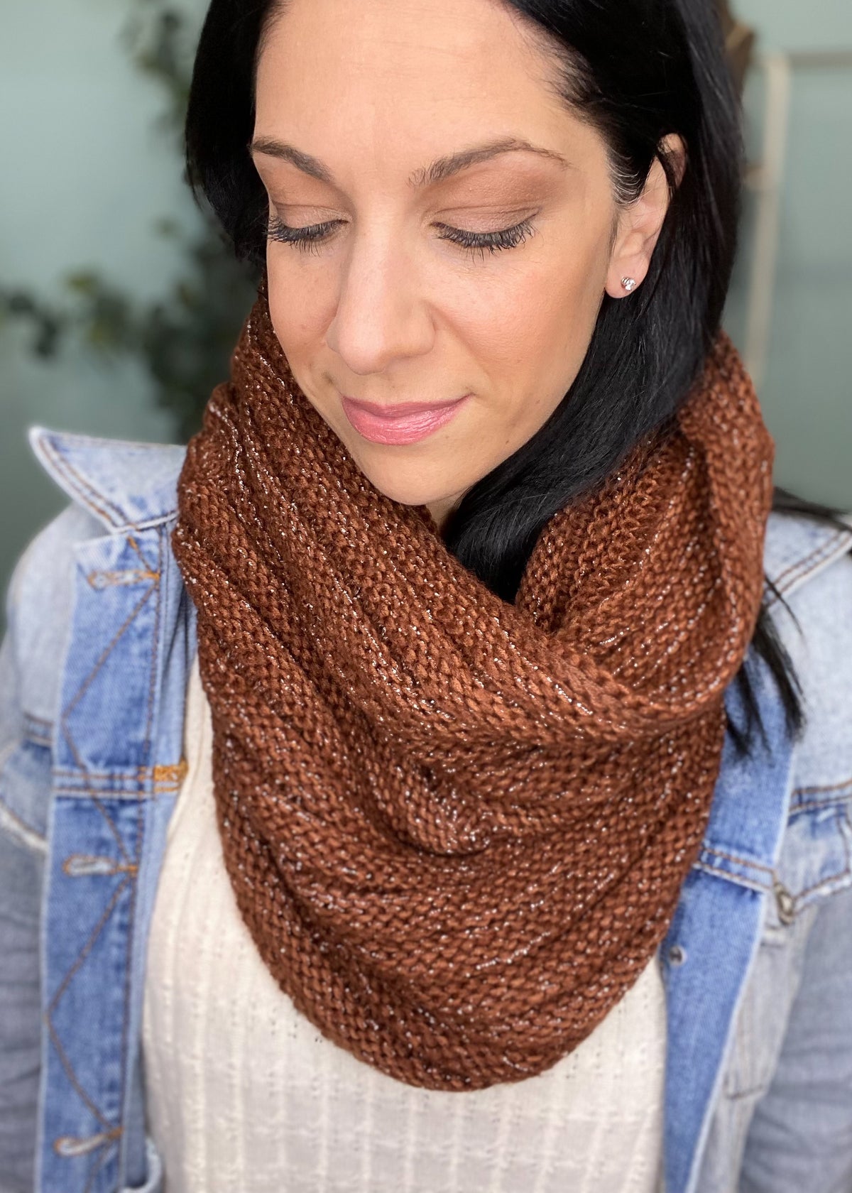 Chunky Ribbed Neck Scarf - 2 COLORS-Cali Moon Boutique, Plainville Connecticut