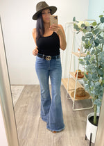 'Underneath it All' Black Ribbed Fitted Tank-Cali Moon Boutique, Plainville Connecticut