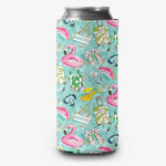 Printed Slim Can Drink Sleeves (Multiple Prints)-Cali Moon Boutique, Plainville Connecticut